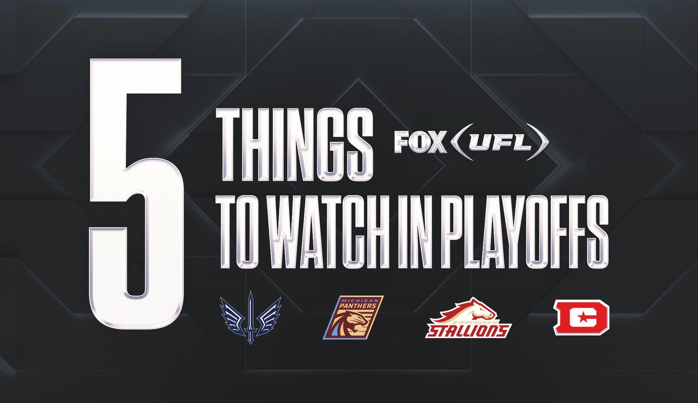 Five things to watch for in UFL conference championship weekend