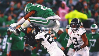 Next Story Image: Eagles RB Saquon Barkley's reverse hurdle to grace cover of 'Madden NFL 26'