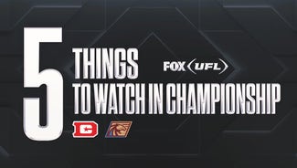 Five things to watch for in 2025 UFL Championship Game