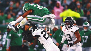 Eagles RB Saquon Barkley's reverse hurdle to grace cover of 'Madden NFL 26'
