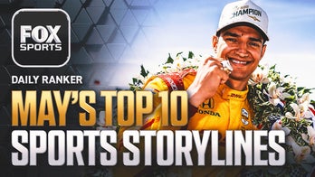 What were the top 10 storylines in sports in May?