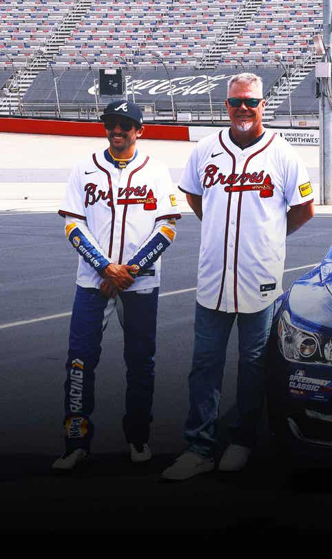 Baseball at a racetrack? Braves, Reds players in for 'unique experience' at Bristol