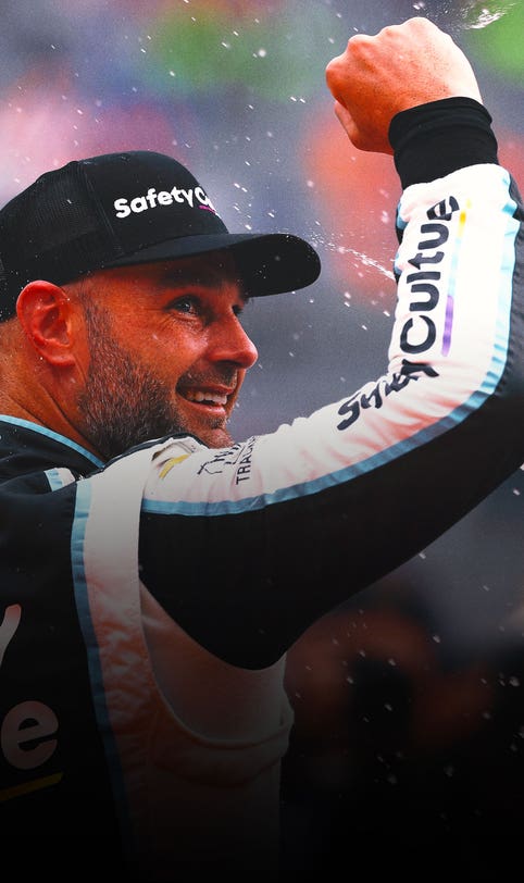 Queasy Shane van Gisbergen 'leaking out both holes' powers through to win at Mexico