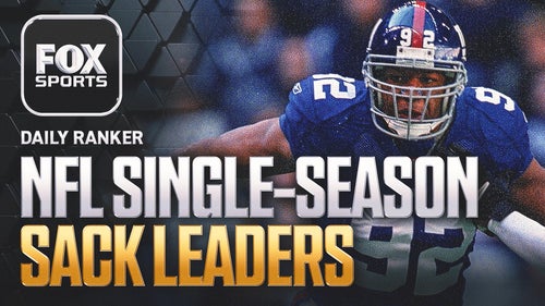 NFL Trending Image: Which 10 players have recorded the most sacks ever in an NFL season?