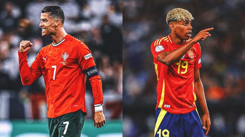 Imagem de tendência da Liga das Nações: Ronaldo vs Yamal: Compare suas carreiras antes da final da Liga das Nações da UEFA