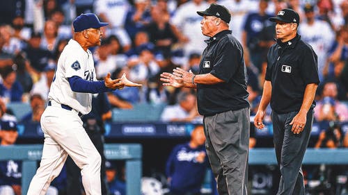 NEXT Trending Image: Shohei Ohtani Hit by Pitch; Dodgers Manager Dave Roberts Gets Ejected in 3rd