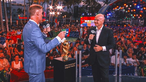 NEXT Trending Image: FIFA president Gianni Infantino feels World Cup fever: 'Soccer is conquering America'