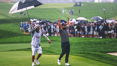 NEXT Trending Image: J.J. Spaun sinks 64-foot birdie putt to win rain-soaked U.S. Open