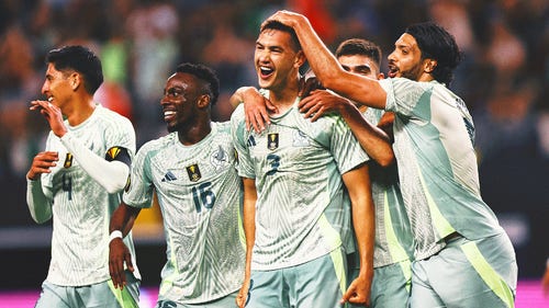 GOLD CUP Trending Image: Mexico Reaches Gold Cup Knockout Round After Beating Suriname on Montes' Brace