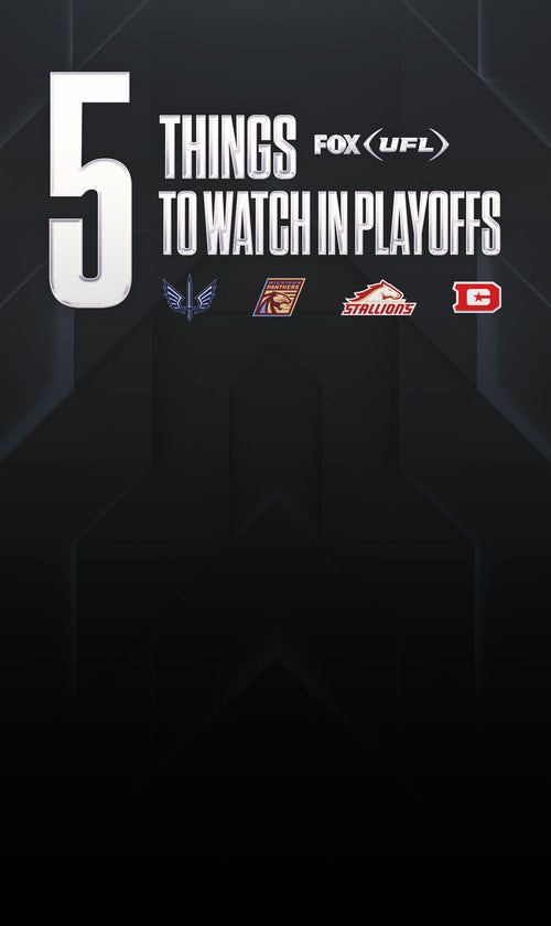 Five things to watch for in UFL conference championship weekend