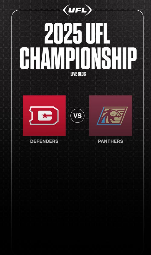 UFL Championship Game highlights: Defenders dominate Panthers, 58-34