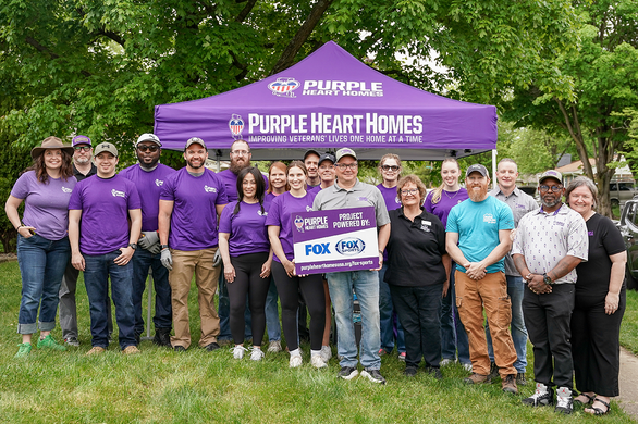 FOX Sports Teams With Purple Heart Homes to Transform Veterans’ Lives Ahead of Indianapolis 500
