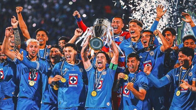 Cruz Azul beats Vancouver Whitecaps 5-0 for CONCACAF Champions Cup title