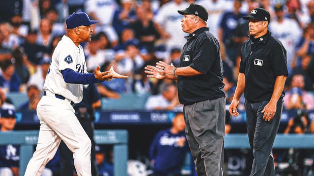 Shohei Ohtani Hit by Pitch; Dodgers Manager Dave Roberts Gets Ejected in 3rd