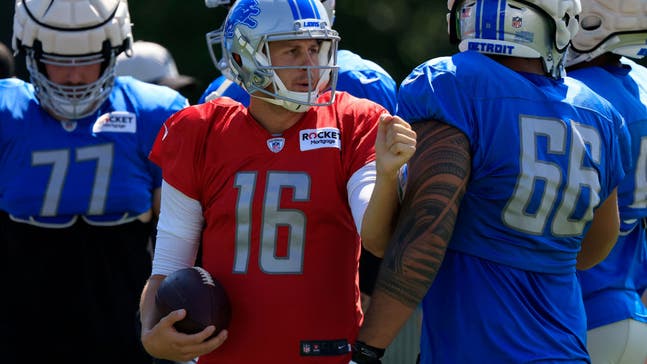 lions training camp