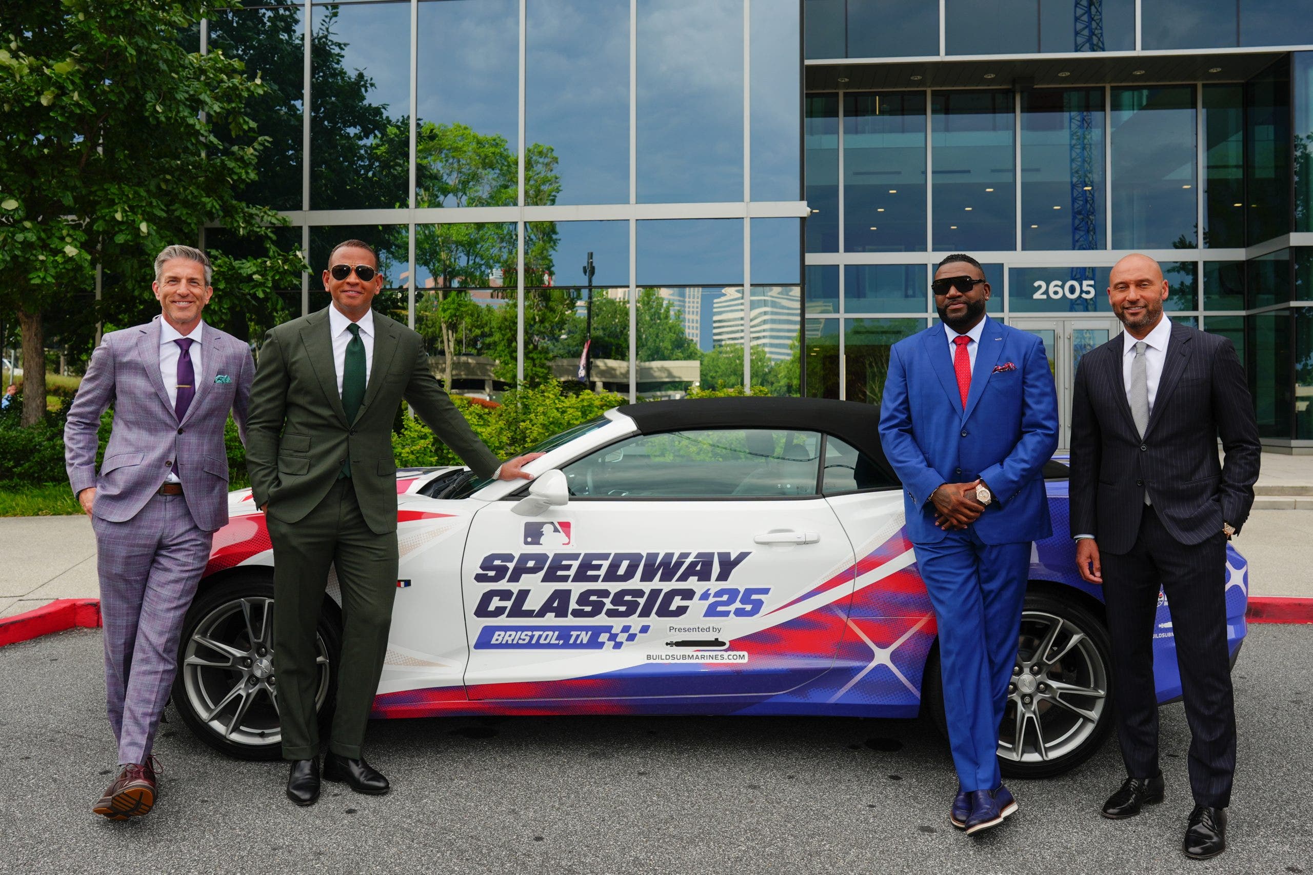 MLB Speedway Classic At Bristol: NASCAR Drivers Reimagined As