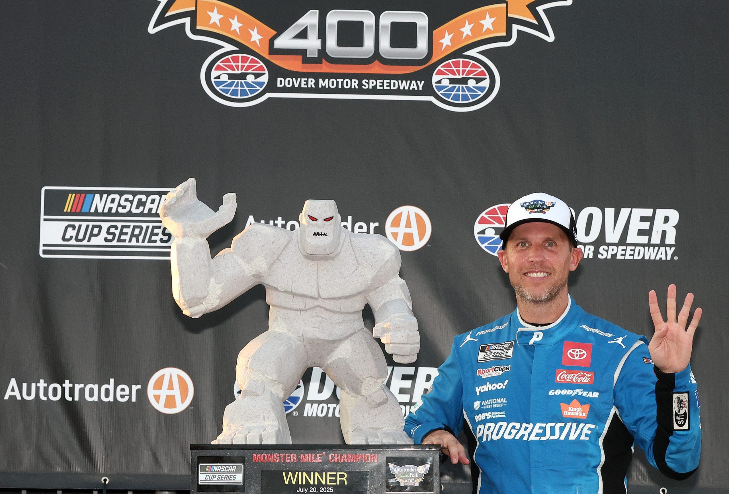 NASCAR Power Rankings Denny Hamlin At No 1 Is Concrete After Dover Gettyimages 2226208749 Scaled