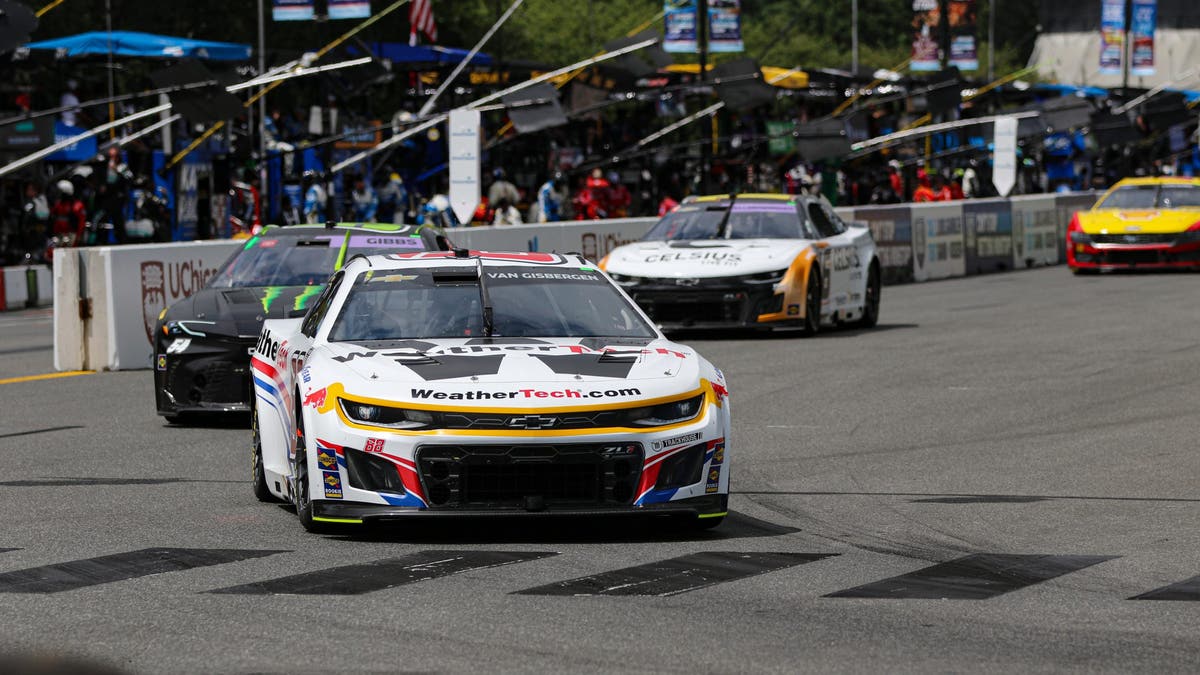 Van Gisbergen showed again why he's built for road courses, especially the one in Chicago. (Photo by Ed McGregor/FOX Sports)