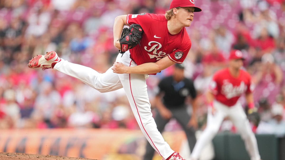 Andrew Abbott purposely didn't make All-Star break plans. It worked out after getting the nod. (Photo by Jeff Dean/Getty Images)