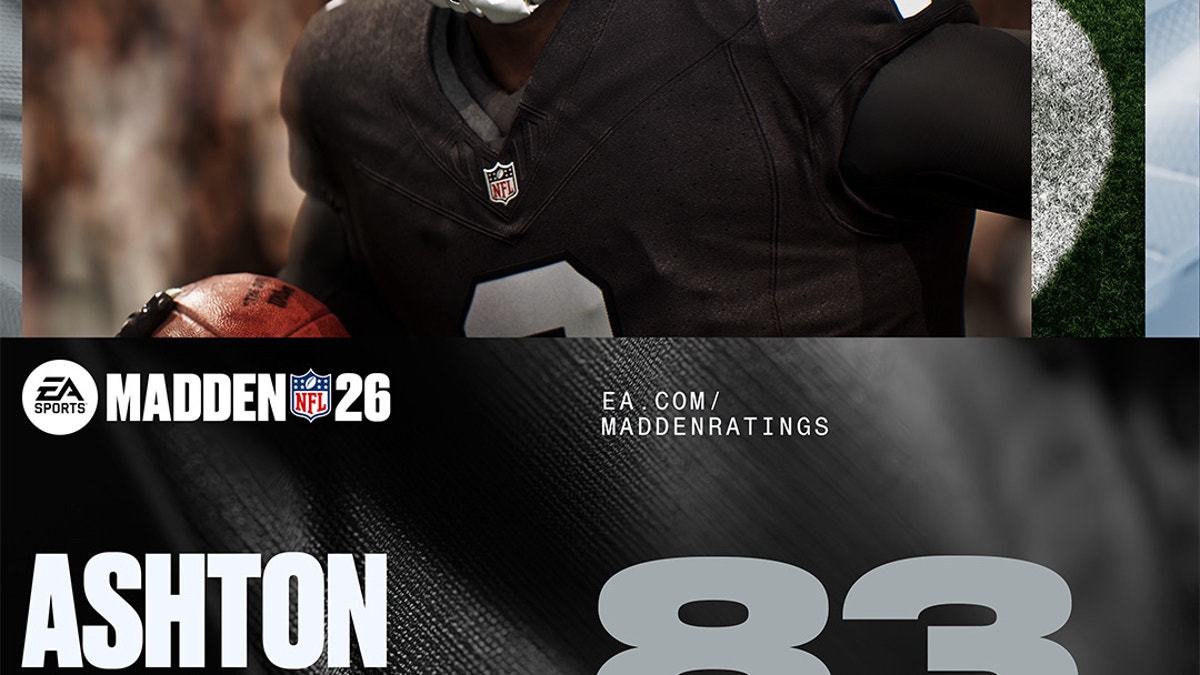 Ashton Jeanty is the second-highest rated rookie in "Madden NFL 26." (Photo courtesy of EA Sports.)
