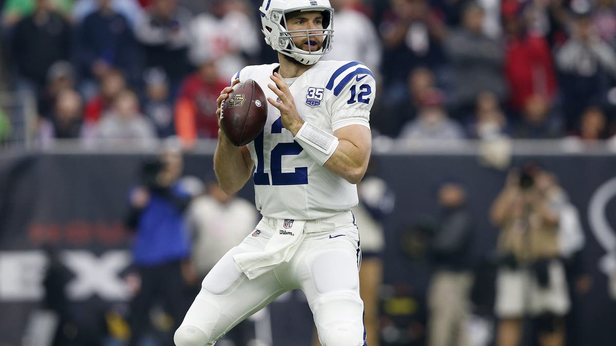 Andrew Luck retired prior to what would've been his seventh active NFL season. (Photo by Tim Warner/Getty Images)