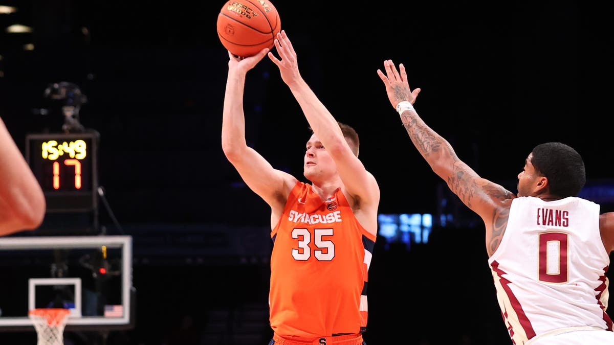Buddy Boeheim's 3-point shooting helped him become one of the ACC's top scorers during his time at Syracuse. (Photo by Rich Graessle/Icon Sportswire via Getty Images)