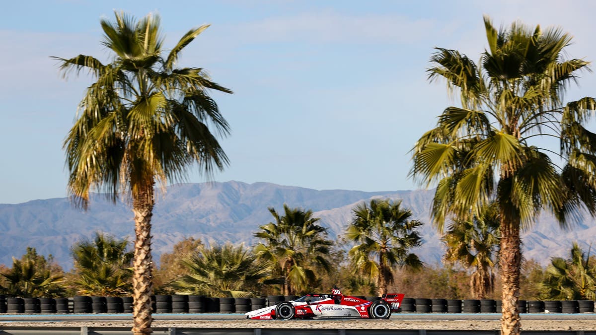 INDYCAR Series Open Testing at The Thermal Club on February 3, 2023 