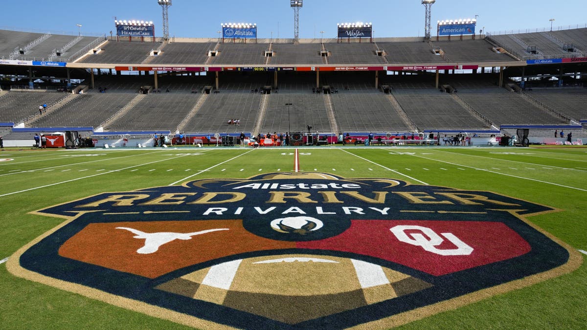 Texas and Oklahoma square off in the "Red River Showdown" every season. (Photo by Sam Hodde/Getty Images)