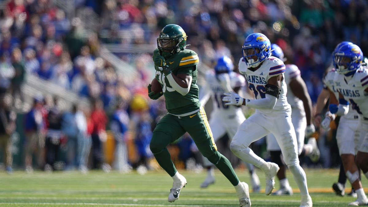 Bryson Washington was one of the top running backs in the Big 12 last season. (Photo by Hannah Kotlarek/Baylor Athletics/University Images via Getty Images)