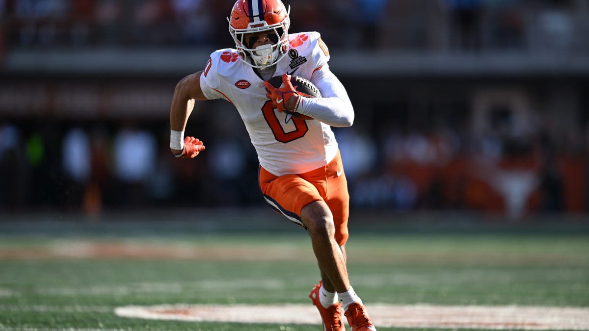 Antonio Williams led the ACC with 11 receiving touchdowns in 2024. (Photo by Jack Gorman/Getty Images)