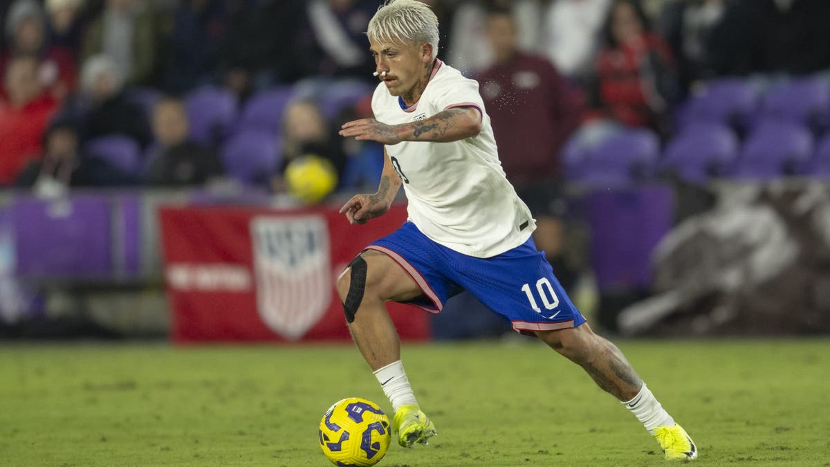 Diego Luna burst onto the scene with his bloody nose and tough performance against Costa Rica in January. (Photo by Roy K Miller/ISI Photos/USSF/Getty Images for USSF)