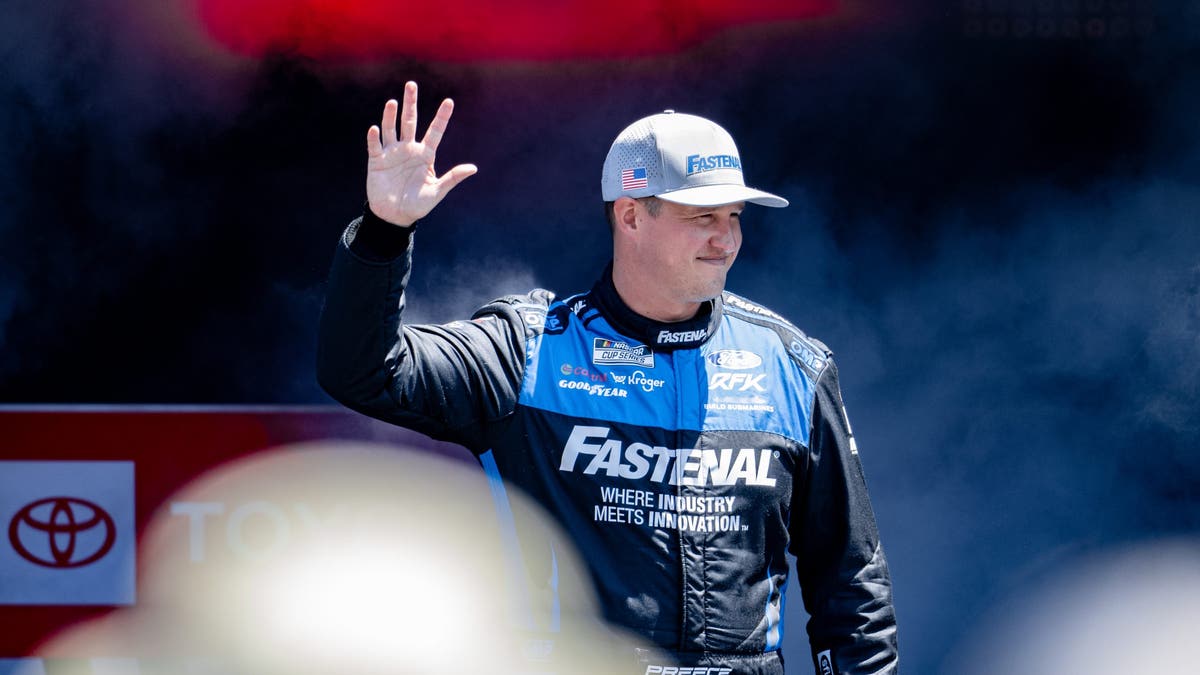 Ryan Preece, according to Ryan Blaney, would be a good catcher on the all-driver baseball team