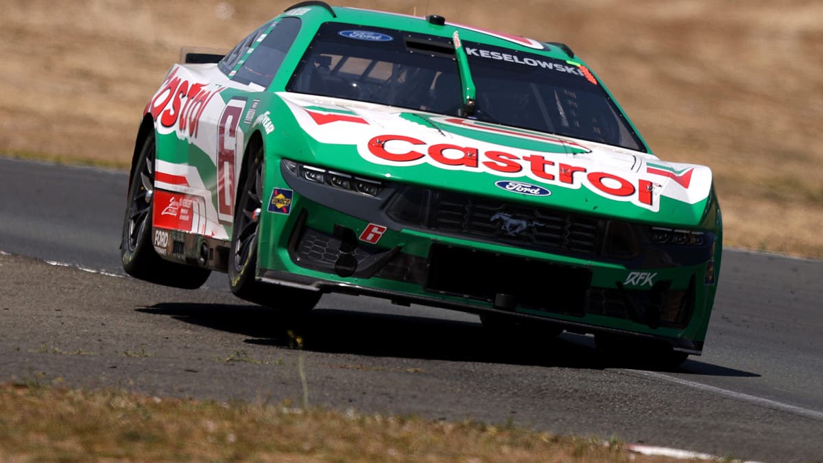 ?Brad Keselowski drives during the NASCAR Cup Series Toyota/Save Mart 350 at Sonoma