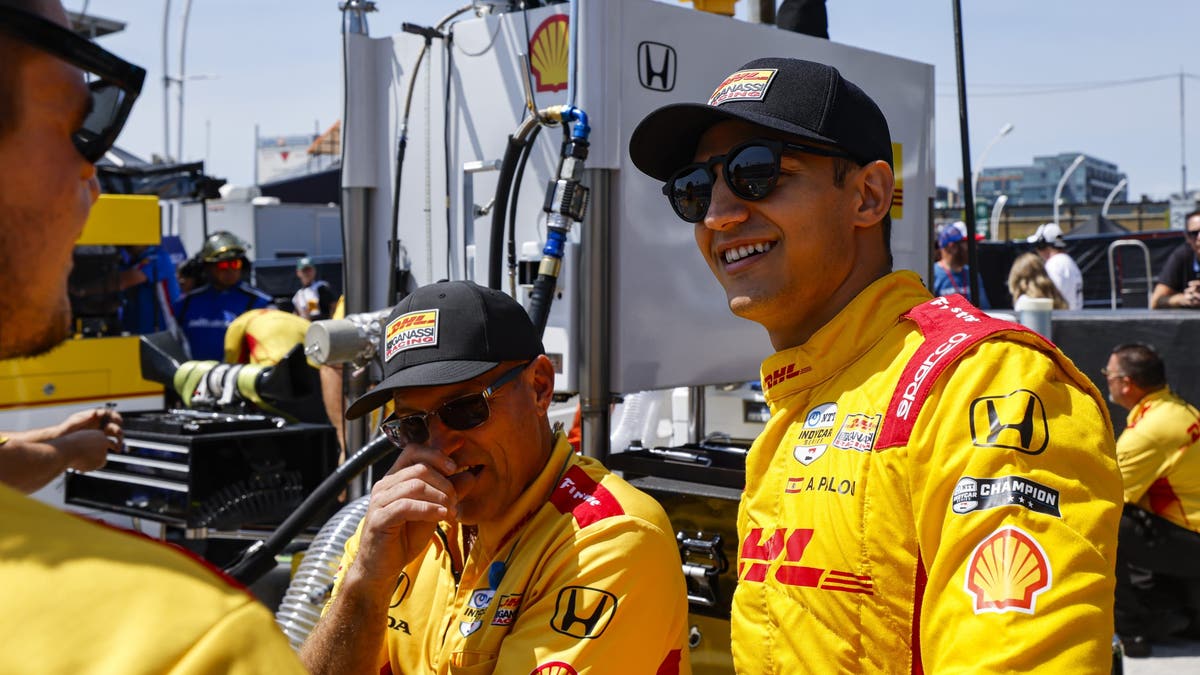 Alex Palou prior to the INDYCAR race at Toronto
