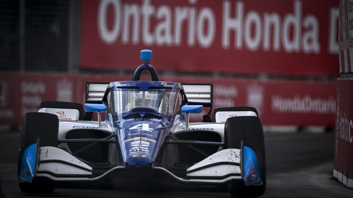 David Malukas during race weekend at Toronto