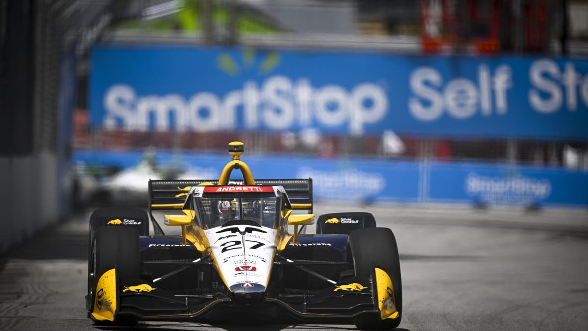 Kyle Kirkwood during the INDYCAR Series race at Toronto