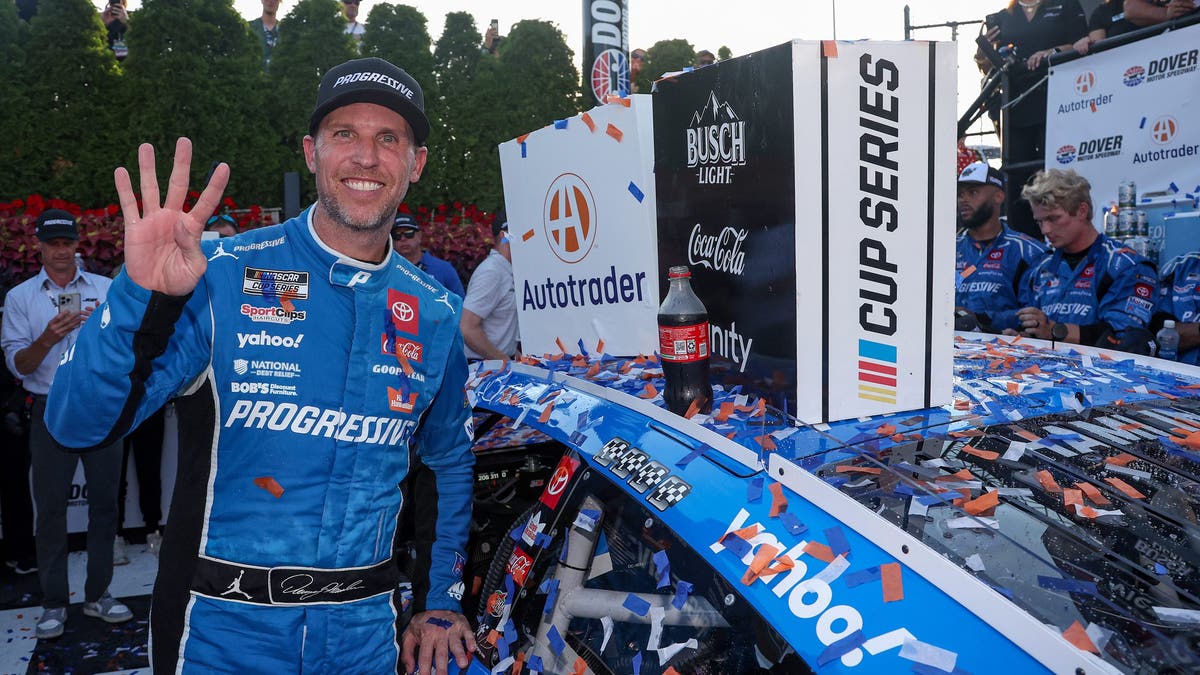 Denny Hamlin owns a series-high four wins this season after conquering Dover.