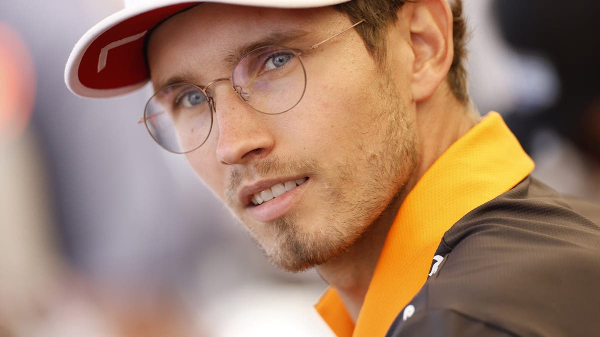 Christian Lundgaard prior to the green flag at Laguna Seca