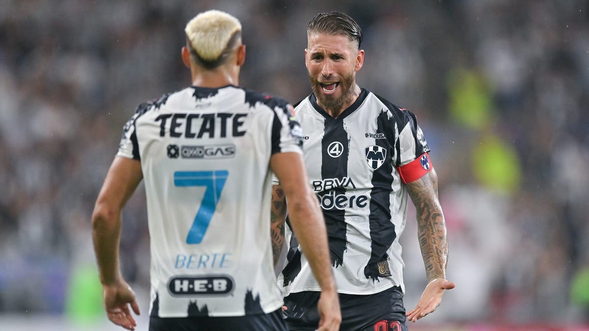 Sergio Ramos stars in Monterrey's back line. (Photo by Azael Rodriguez/Getty Images)