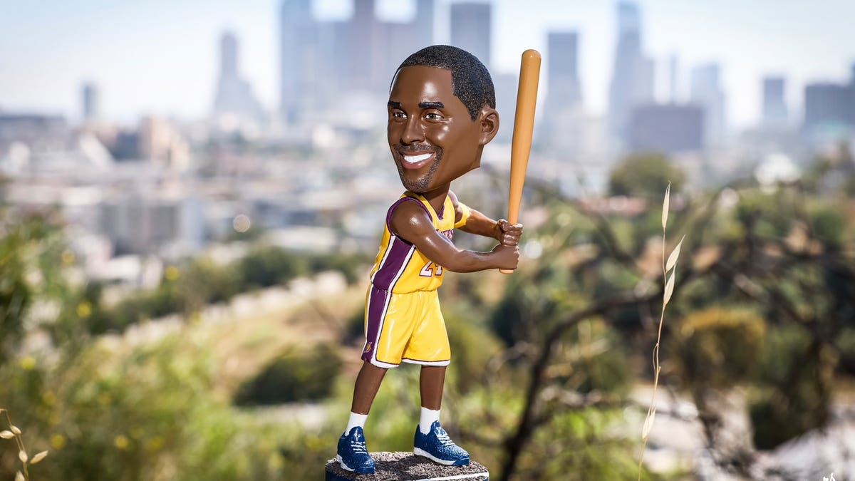 Kobe Bryant Bobblehead Los Angeles Dodgers Los Angeles Lakers
