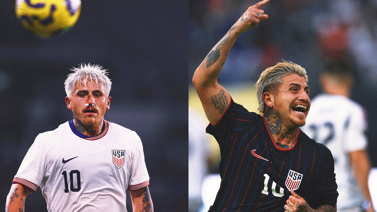 Diego Luna has gone from having a broken nose to being a breakout star for the U.S. men's team this year. (Getty Images)