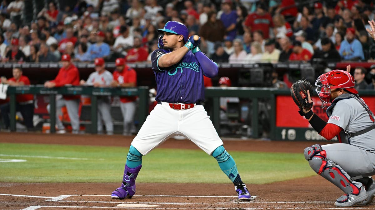 Josh Naylor provides the Mariners a pivotal boost. (Photo by Norm Hall/Getty Images)
