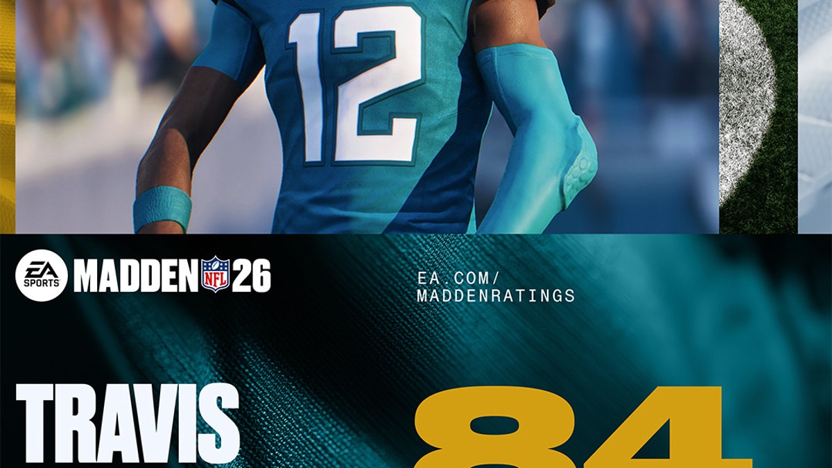 Travis Hunter is the highest-rated rookie in "Madden NFL 26." (Photo courtesy of EA Sports.)