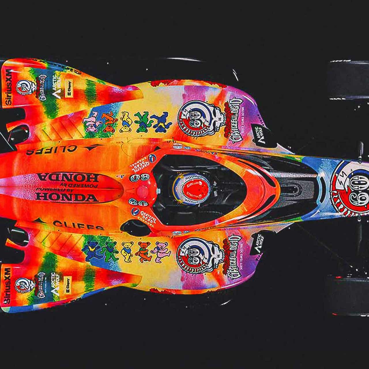 Long Strange Drive: Felix Rosenqvist to Sport Grateful Dead Livery