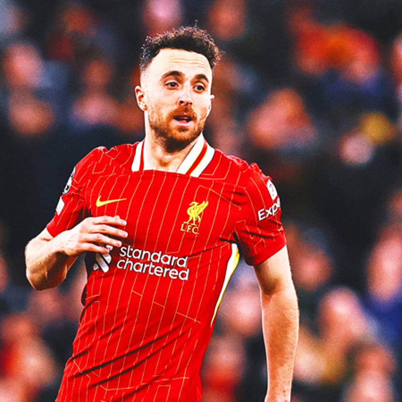 リバプール DIOGO J. 20番 レッドジャージ Diogo Jota #20 Liverpool FC Home Red Player Version UCL
