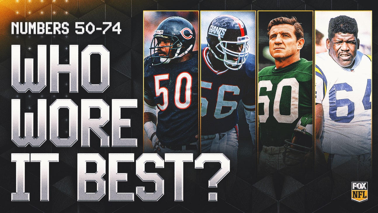Who Wore It Best? The Greatest NFL Players by Jersey Number, 50-74
