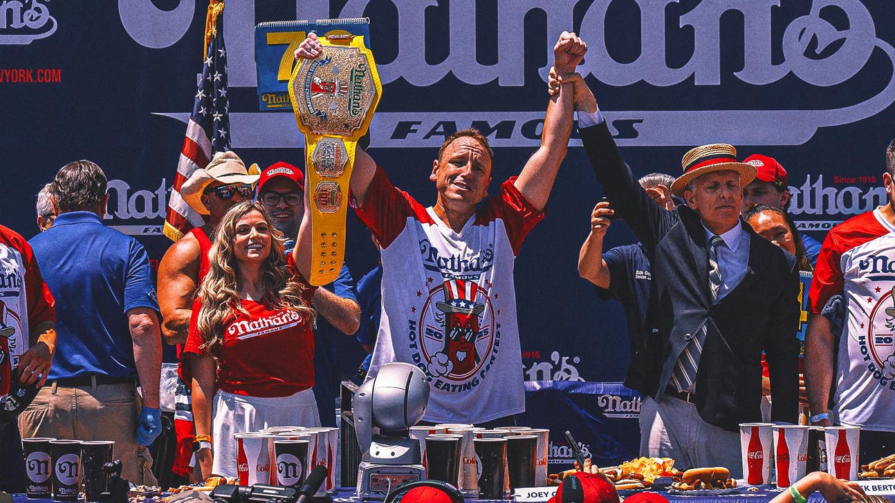 Joey Chestnut Wins 2025 Nathan's Hot Dog Eating Contest, Claims 17th Title