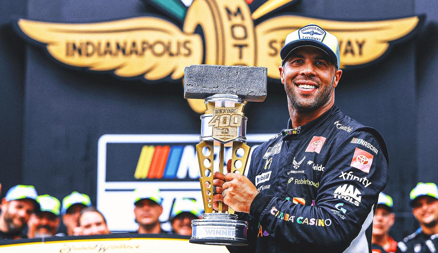 Bubba Wallace Becomes First Black Driver to Win Major Race on Indy's Oval