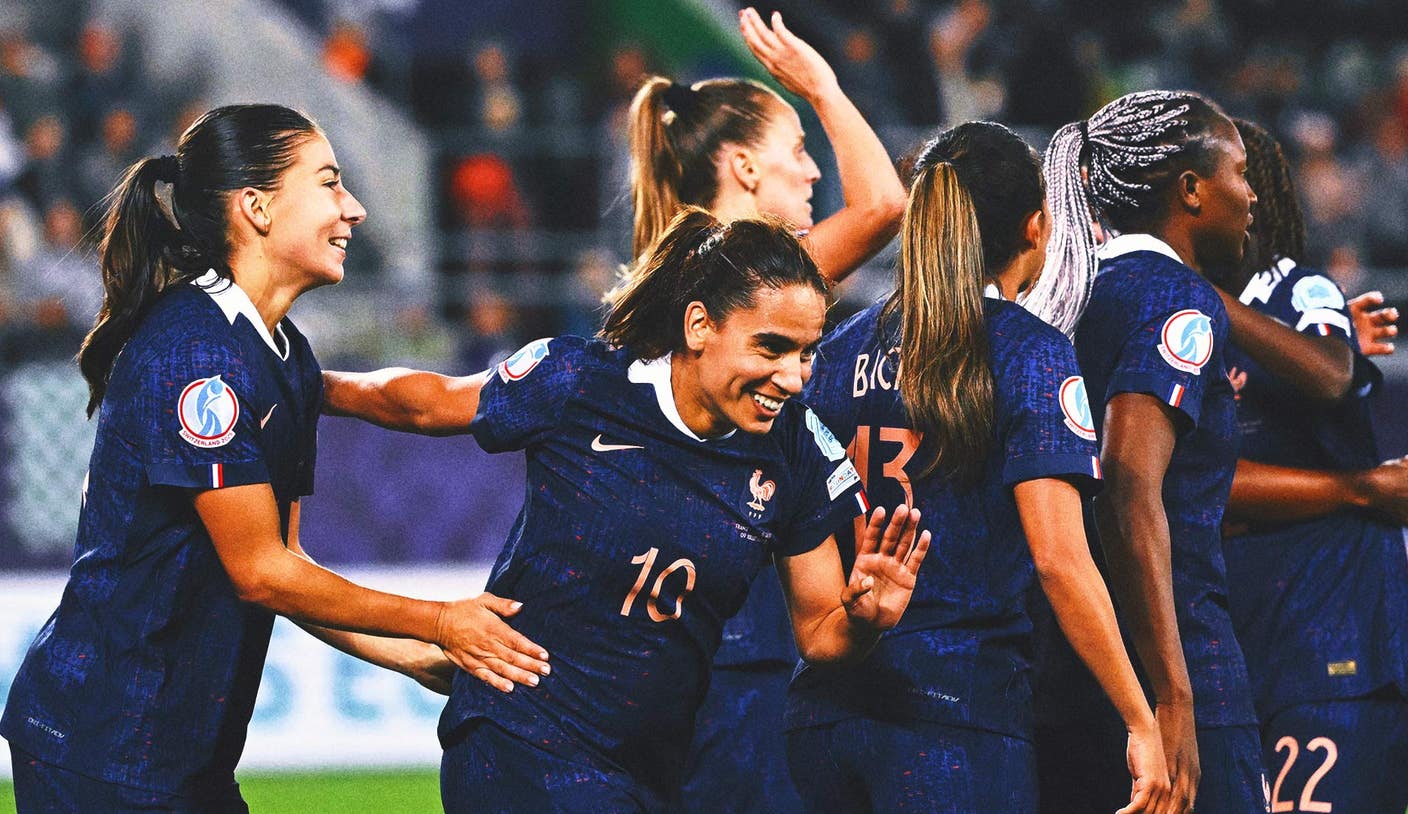 France closes in on Euro 2025 quarterfinals with a 4-1 win over Wales