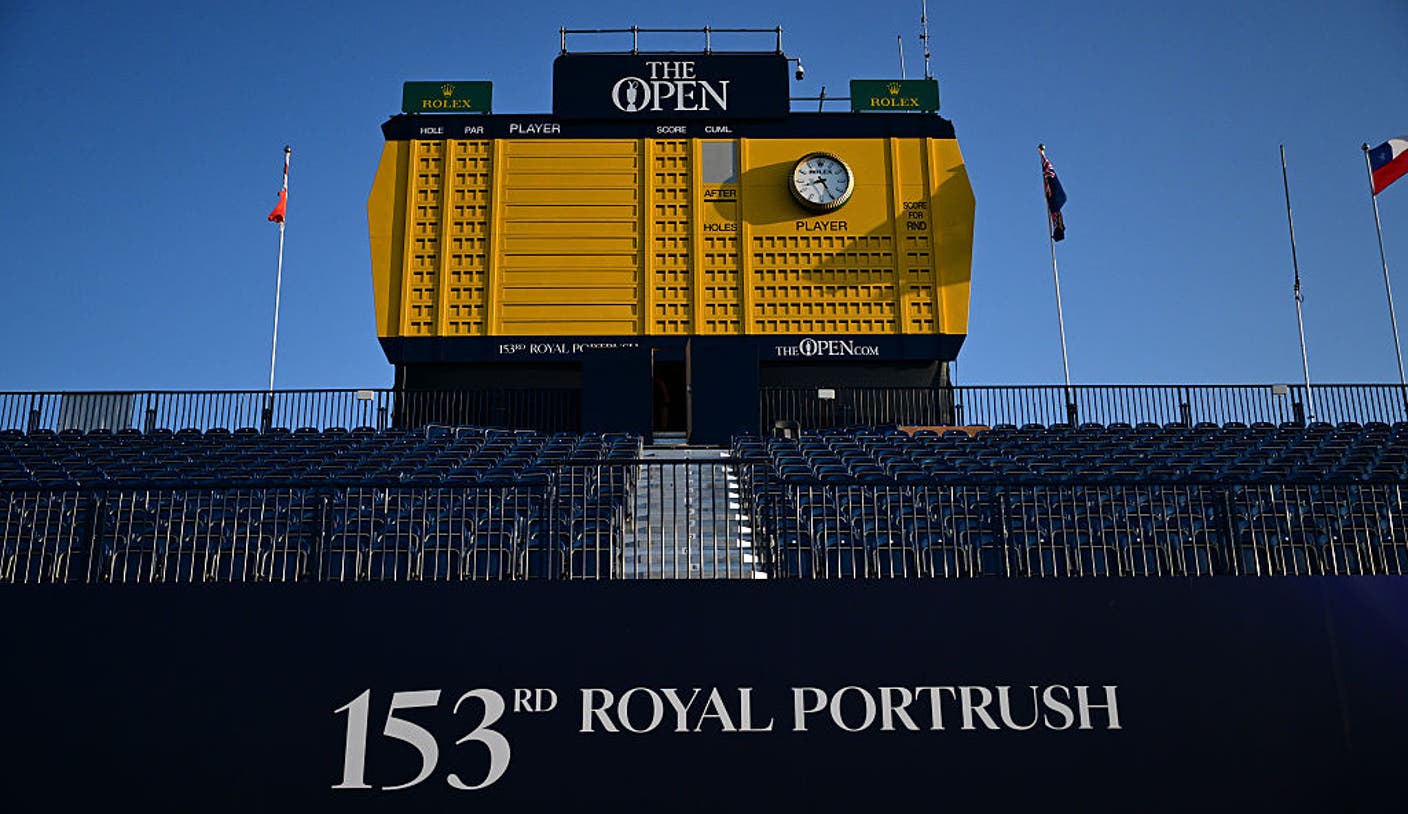 Golf Course at British Open